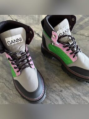 Ganni hiking boot